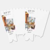 Whiskey and Cigar Men’s Birthday Party フェイバーボックス (見開き)