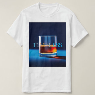 Whiskey Art. Minimalist and modern T-shirt Tシャツ