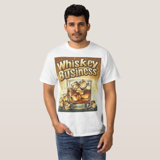 Whiskey Business Tシャツ (正面フル)