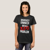 Whiskey Drinker With a Judo Problem  Judoka Workou Tシャツ (正面フル)