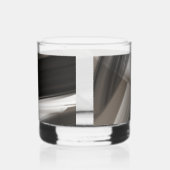 Whiskey Glass Abstract Art Terra’s Tender Whisper ウイスキーグラス (右)
