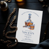 Whiskey & Gold Cuban-Link Chain Men’s Birthday 招待状