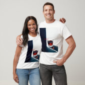 Whiskey in a Crystal Glass. Minimalist Art Tシャツ (ユニセックス)