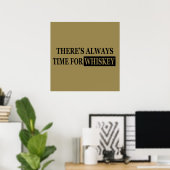 whiskey lover funny quotes ポスター (ホームオフィス)