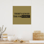 whiskey lover funny quotes ポスター (キッチン)