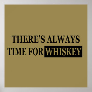 whiskey lover funny quotes ポスター