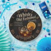 Whiskey Old Fashioned Cocktail Home Bar ペーパープレート (パーティー)