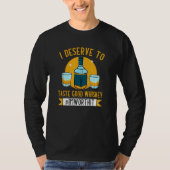 Whiskey Rum Alcohol Cocktail Drunk Alcoholic Damp  Tシャツ (正面)