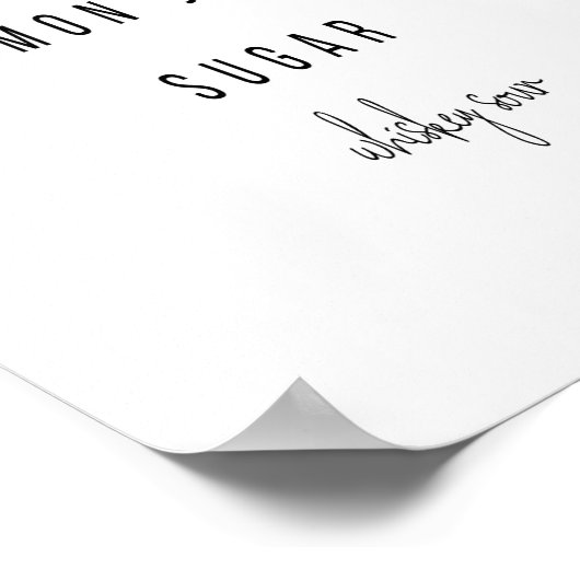 Whiskey Sour Cocktail Recipe ポスター (角)