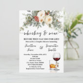 Whiskey & Wine Before I do for Life Winter Shower 招待状 (スタンド正面)