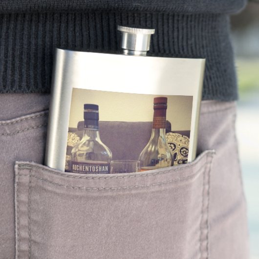 Whisky Flachmann Auchentoshan and Glenmorangie フラスク (インサイチュ)