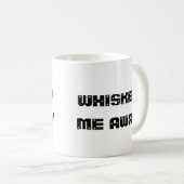 whisky me away funny Coffee Mug  コーヒーマグカップ (正面右)