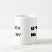 whisky me away funny Coffee Mug  コーヒーマグカップ (中央)