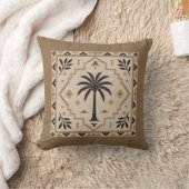 Whisper Fountains Palm Tree Cushion クッション (ブランケット)