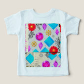 Whisper of Light – Jewel Gem Pattern T-shirt (デザイン正面)