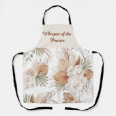 Whisper of the Prairie Boho Apron | Nature  エプロン (正面)