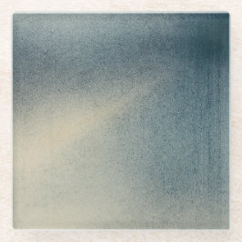 Whisper of the Rainlight Pt2 Japandi Blue ガラスコースター