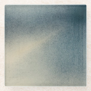 Whisper of the Rainlight Pt2 Japandi Blue ガラスコースター