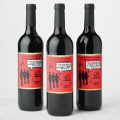 Whisper Your Heart with Custom Wine Labels! ワインラベル (ボトル)