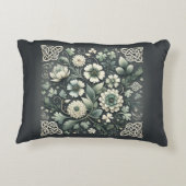 Whispered Clover Knotwork Garden アクセントクッション (裏面)