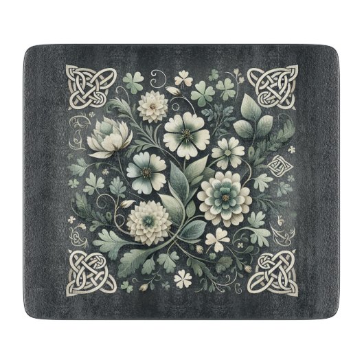 Whispered Clover Knotwork Garden カッティングボード (正面)
