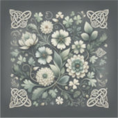 Whispered Clover Knotwork Garden シール (正面)