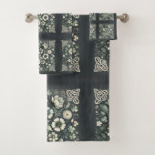 Whispered Clover Knotwork Garden バスタオルセット (インサイチュ)