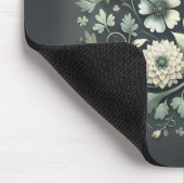 Whispered Clover Knotwork Garden マウスパッド (コーナー)