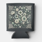 Whispered Clover Knotwork Garden 缶クーラー (正面)