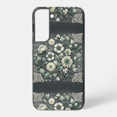 Whispered Clover Knotwork Garden Samsung Galaxyケース (裏面)