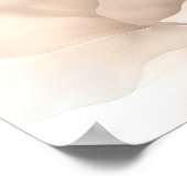 Whispered Petal Layers –Abstract Bloom #1 ポスター (角)