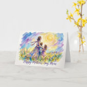 Whispered Wisdom Mother's Day Card カード (黄色い花)