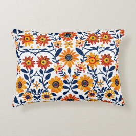 Whispering Blooms Accent Pillow アクセントクッション