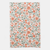 Whispering blossoms of grace キッチンタオル (縦)