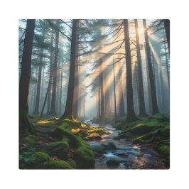 Whispering Forest メタルプリント