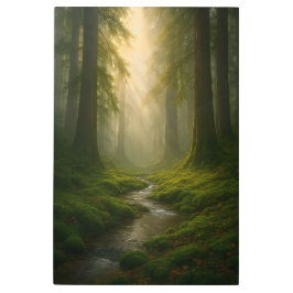 Whispering Forest メタルプリント