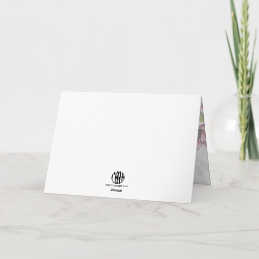 Whispering Magnolia Birthday Card カード (裏面)