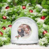 Whispering Pines Merry Christmas Family Photo Snow (クリスマス)