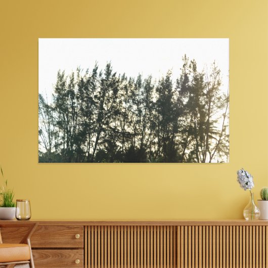 Whispering Pines of Taquari キャンバスプリント (インサイチュ (リビング))