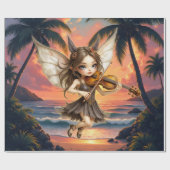 Whispering Strings of the Sunset Fairy.  ラッピングペーパー (フラット)