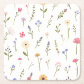 Whispering Wilds スクエアペーパーコースター (正面)