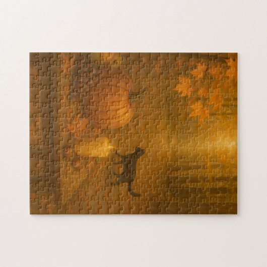 Whisperlight - Autumn Forest ジグソーパズル (横)