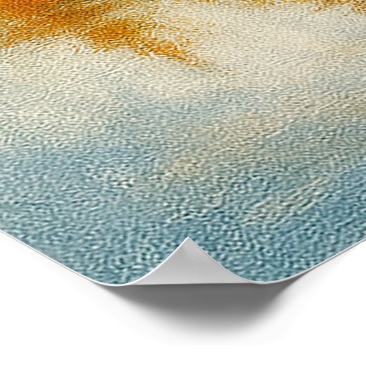 Whispers Between Seasons Landscape ポスター (角)