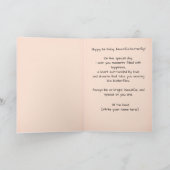 Whispers of a Butterfly – Birthday Card カード (内部)