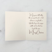 Whispers of a Winter Halo Christmas シーズンカード (内部)