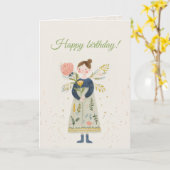 Whispers of Angelic Joy カード (黄色い花)