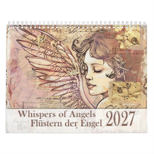 Whispers of Angels – 妖精たちのささやき 2027 カレンダー (カバー)
