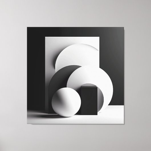 Whispers of Circular Light キャンバスプリント (正面)