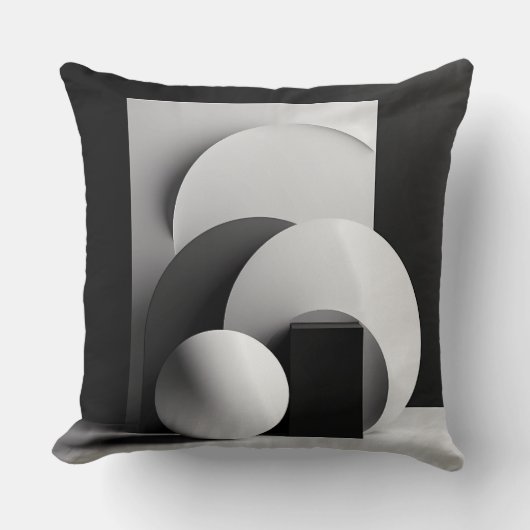 Whispers of Circular Light クッション (正面)