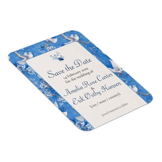 Whispers of Doves, Save the Date マグネット (右側)